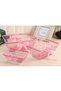 Large Storage Organizer Pink Girl Mini Storage Basket Desktop Finishing Cosmetics Jewelry Storage Or - 6