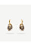 Two-Color Dangle Earrings