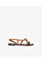 Thin Strap Single Toe Suede Sandals