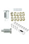 Motorcycle Lock Cylinder Aluminum Core Plug Top Case Box Saddlebag Trunk Key Cylinders For BMW R1... - 2