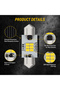 6000K White 36mm AUXITO 2Pcs Canbus C5W LED Festoon 31mm 36mm 41mm LED Bulb Number License Plate Lig - 3