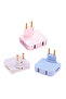 White Adjustable EU Extension Plug Electrical Adapter With USB For Mobile Phone Charging Converter S - 3
