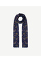 Floral Patterned Wool Shawl