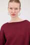 Boat Neck Knitwear Sweater K10237-A5 - 3