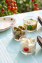 X Bengi Kurtcebe Pomodoro 3-Piece Stackable Breakfast Set with Bamboo Lid 220 Cc - 2