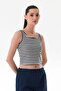 Striped U Neck Body - 5
