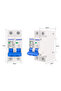 2P 32A AC MCB 1P 2P 230V 400V 6KA Mini Circuit Breaker Air Switch 6A 10A 16A 20A 32A 40A 50A 63A Ove - 6