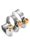 5pcs 60-80mm 5/10pcs Pipe Clamps Genuine Jubilee Stainless Steel Hose Clips Car Fuel Hose Pipe Clamp - 2