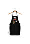 Unisex Chef Apron Kitchen Printed Chef Badge Knife Natural Material Detailed Comfortable Cut Daily Modern - 3