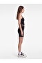 High Waist Slim Fit Interlock Sports Biker Leggings - 2