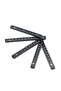 Black 1M 1MSlide Ten-Parts Fold Up Rulers 3ft Folding Versatile Inside Reading Carpenter's Ruler Edu - 3
