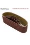 5 Pcs Sanding Belts 75x457 Mm Mixed Grade 60 80 120 240 Grit Power Tool Sander Lot For Leather Me... - 7