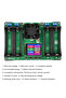 Battery Tester LCD Display Universal Battery Checker Analyzer Charger for 18650 Batteries 4 Chann... - 2