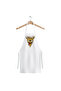Men's Unisex Kitchen Chef Apron Scary Pizza Slice Face Printed Relaxed Fit Daily Modern Stylish Elegant - 3