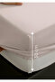100% Organic Cotton Elastic Sheet - 120X200 - Powder - Dolmabahçe Series - 2