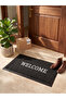 Dust and Moisture Remover Welcome Written Door Mat 45 X75 PVC Lux Carpet - 5