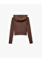 Slim Fit Long Sleeve Hooded Sweatshirt - 4