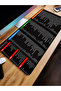 23.6 11.8in 60 30cm black Spanish Excel Shortcuts Pattern Large Mouse Pad Office Desk Mat Computer K - 8