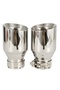 IN 63MM OUT 89MM 1PCS Inlet (63mm) Outlet (89mm) stainless steel universal Exhaust Tip/Muffler pipe