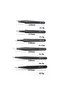 TE-042 TE-042 TE-043 Precision Tweezers Set ESD Anti-Static Stainless Steel Tweezers Pry Bars for El - 4