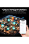 الاتحاد الأوروبي 2 قطعة واحدة Tuya WiFi ثنائي المخرج 16A APP Smart Plug 2 في 1 Socket EU مع وظيفة مؤقت قياس الطاقة - 6