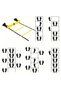 4 M 8 Rung 3 M 4 M 6 M Adjustable Agility Ladder Nylon Strap Jumping Ladder Fitness Football Trainin - 5