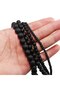 8mm Wholesale Natural Black Lava 6mm 8mm 10mm 12mm round Volcanic Loose Beads for Jewelry Making Or - 2