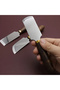 hypotenuse Leather Cutting Tools Straight Edge Beveled Edge Rounded Edge, Comfortable Grip Durable W - 6