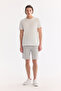 Men's White Crew Neck Soft Touch Basic Regular Fit T-Shirt B001171 - 6