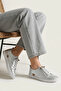 , Women's Genuine Leather Comfort Shoes 16155Z28981 Silver - 2