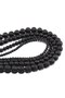 8mm Wholesale Natural Black Lava 6mm 8mm 10mm 12mm round Volcanic Loose Beads for Jewelry Making Or - 7