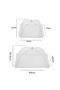 48x48x24cm WHITE-2PCS Food Cover Mesh Folding Washable Flies Tables Cover Insect Proof Protective Di - 6