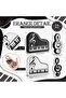 24 Pcs 24Pcs Stationery Set with 20 Music Note Wooden Pencils and 4 Music Themed Erasers, Bulk Music - 4
