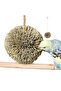 Natural Parrot Grass Ball Hanging Chewing Toy Chew Shred Foraging Bird Cage Accessories For Parak... - 7