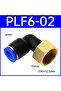وصلة هواء مضغوط PCF 6-m5 (6 مم - M5) من نوع PC/PCF/PL/PLF، بمقاسات 4 مم، 6 مم، 8 مم، وخيوط 1/8 بوصة، 1/4 بوصة، 3/8 بوصة، 1/2 بوصة. - 4