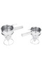 S 600/1200ML Oil Bucket with Holder Stainless Steel Funnel Dispenser Cupcake Pancake Batter Octopus - 5