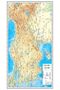 Turkey Physical Map, Magic Smart Paper That Does Not Hurt the Surface and Does Not Hold Adhesive, Map - 3
