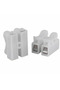 20pcs CH2 Spring Quick Wire Connectors Cable Clamps Terminal Block LED Strip Light Replace Electr... - 3