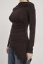 Armalife 10532 Kayik Collar Lace Detail Skirt Asymmetric Women's Bluz - 5