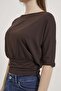Off-Shoulder Half Sleeve Blouse - 5