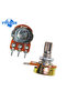 YTDMEN 100K Ohm 10pcs/lot WH148 Linear Potentiometer 15mm 3pin with Nuts and Washers WH148 B1K B2K B - 2