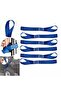 Soft Loop Tie Down Straps For Securing Cargo ATV UTV Motorcycles Scooters Dirt Bikes Lawn Garden ... - 5