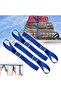 Soft Loop Tie Down Straps For Securing Cargo ATV UTV Motorcycles Scooters Dirt Bikes Lawn Garden ... - 2