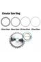 4Pcs Set Circular Saw Rings Reducing Ring Conversion Ring Adapter Washer For Circular Saw Blade C... - 7