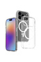 جراب شفاف فاخر مزود بشحن لاسلكي مغناطيسي لهاتف iPhone 17 Pro Max و iPhone 17 Air، يدعم تقنية MagSafe. - 7