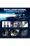 80000Lm 9012(HIR2) 300W High Power 6000K Cold White 80000LM 9012 HIR2 Canbus LED Headlight 300W H1 H - 5