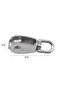 M15-Single Wheel Stainless Steel Pulley M15/M25 Single/Double Wheel Swivel Lifting Rope Pulley Set