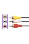 1.5m black 3RCA to 3 RCA Cable Audio Video AV Male to Female Extension Cable 1.5m 3m 5m 10M - 5