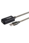 كابل تمديد USB 2.0 نشط بطول 5 أمتار، كابل تمديد USB 2.0 بطول 20 مترًا/15 مترًا/3 أمتار/5 أمتار/10 أمتار، كابل تمديد مكرر USB مع - 6