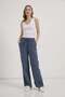 Beli Rubber Detailed Lace-Up Muslin Trousers - 2